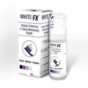white-fx teeth whitening foam and aligner cleaner